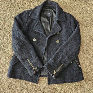 Navy Wool Jacket